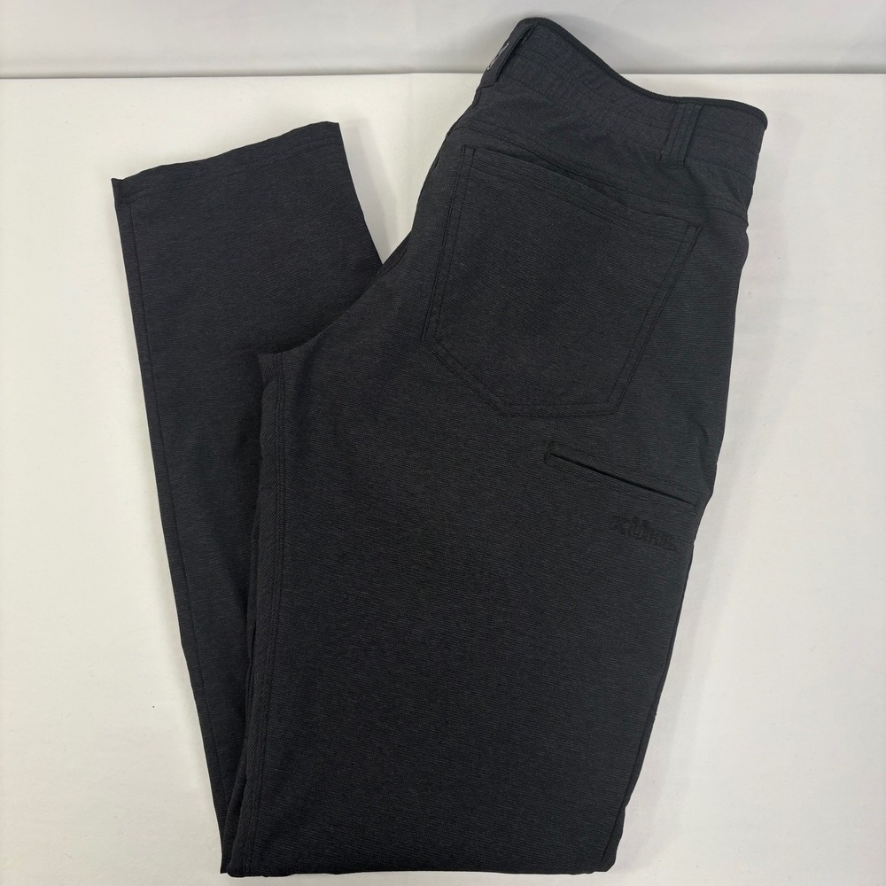 KUHL Mens Deceptr Nylon Stretch Tech Hiking Pants Charcoal Gray 32x34 (32x33)